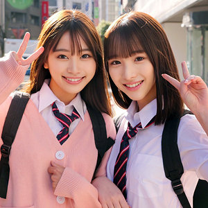 ももちゃん＆みなみちゃん（skho176）
